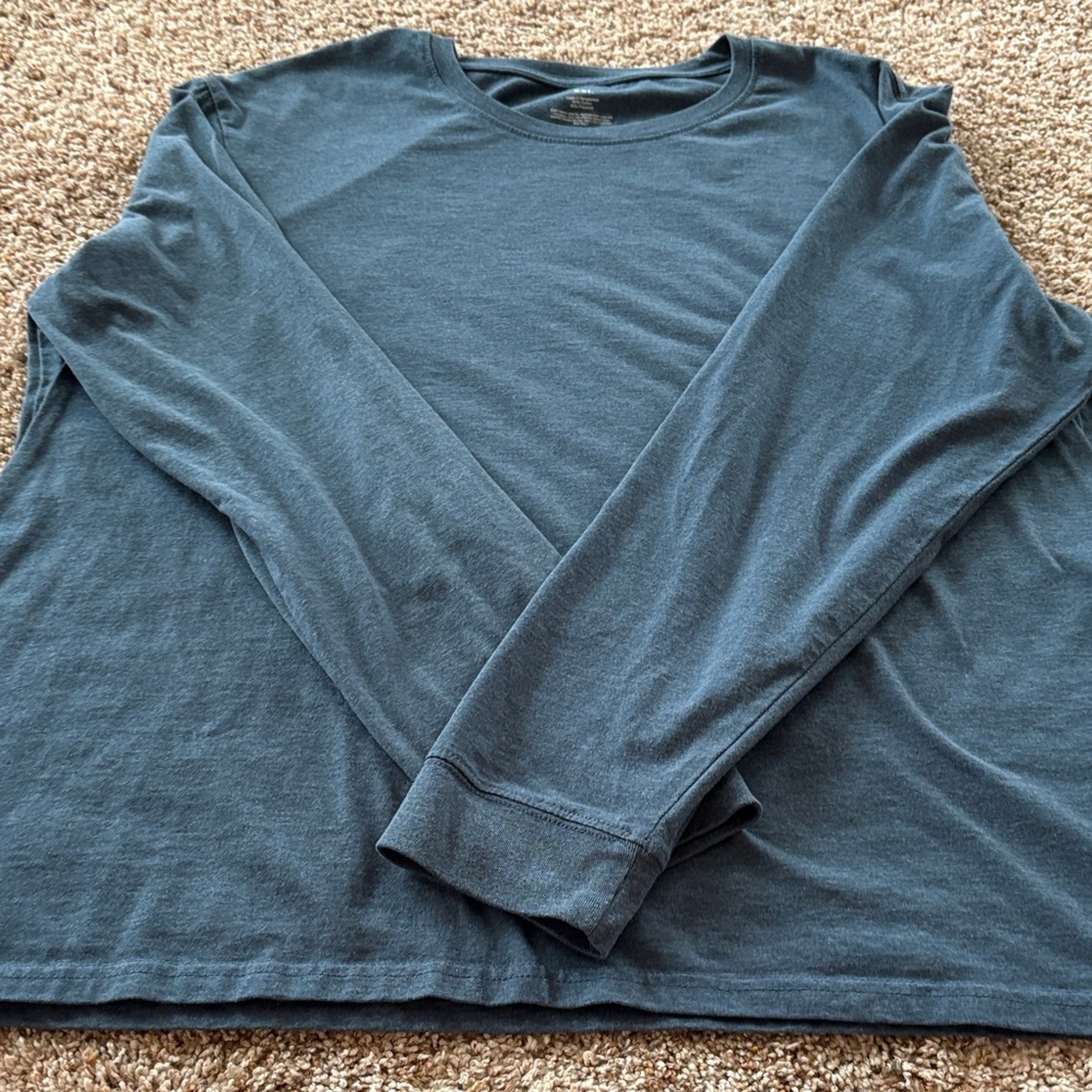 Sonoma Heather Blue Crew Neck Tee